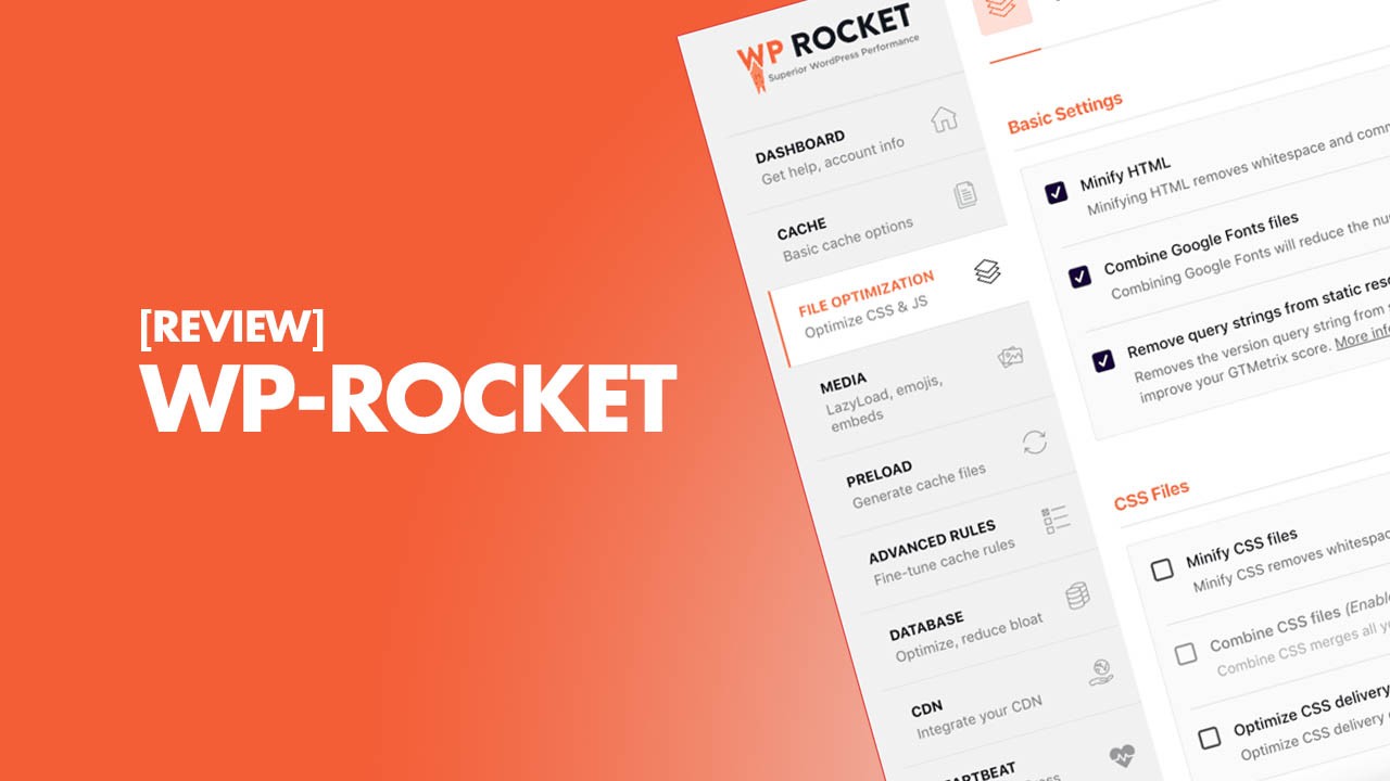 آموزش کامل تنظیمات و خرید افزونه wp rocket جهت افزایش سرعت سایت
