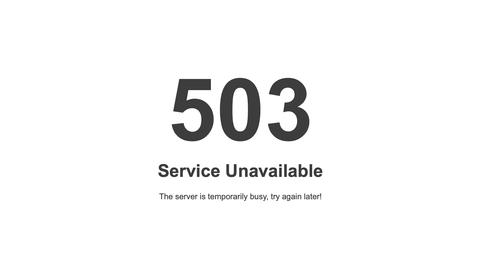 آموزش رفع خطای Service unavailable 503